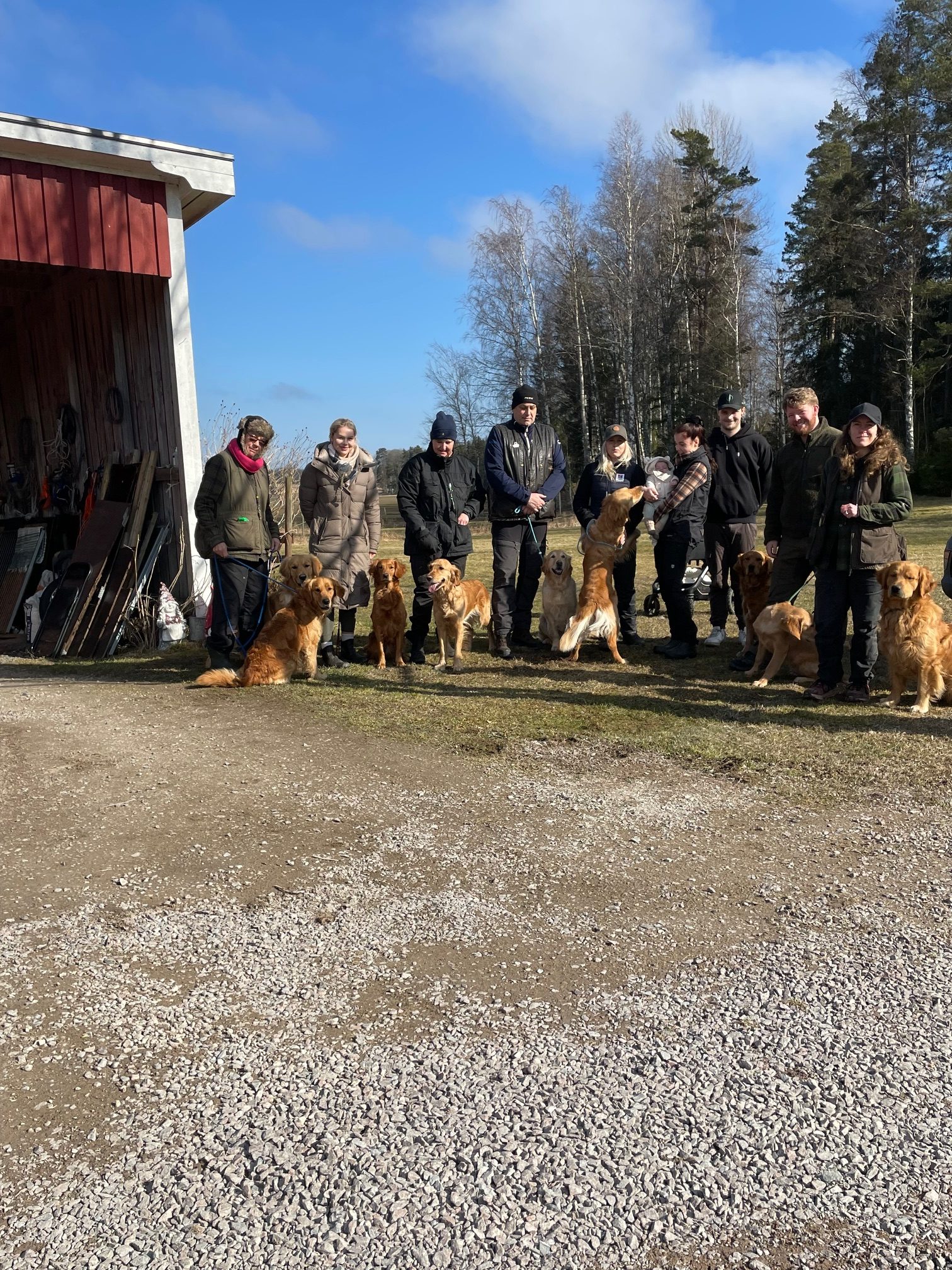 250323 Träningsnäng inkl Arvid, dryga 2 månader